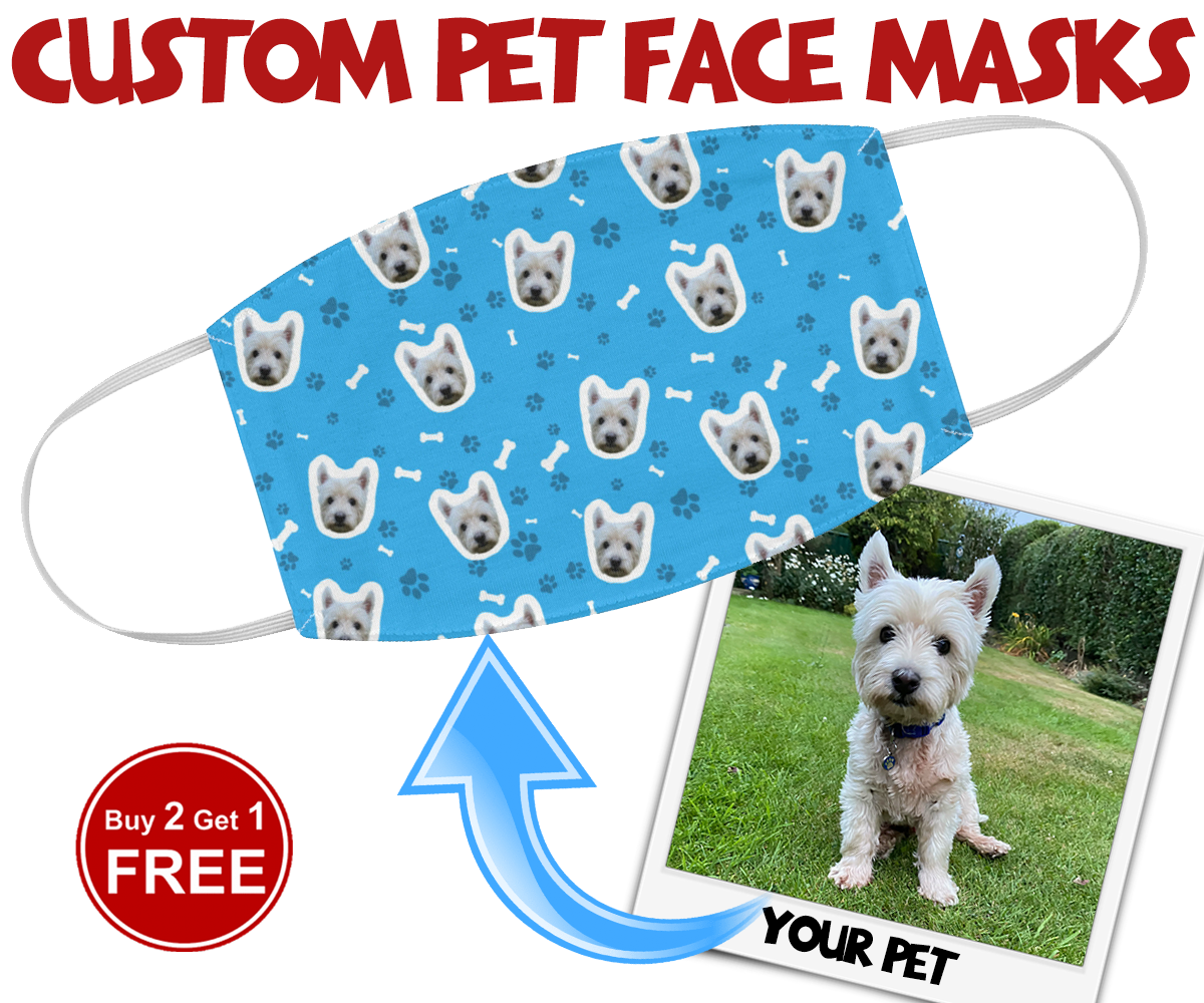 Custom Pet Face Mask
