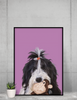 Custom Pet Portrait Print